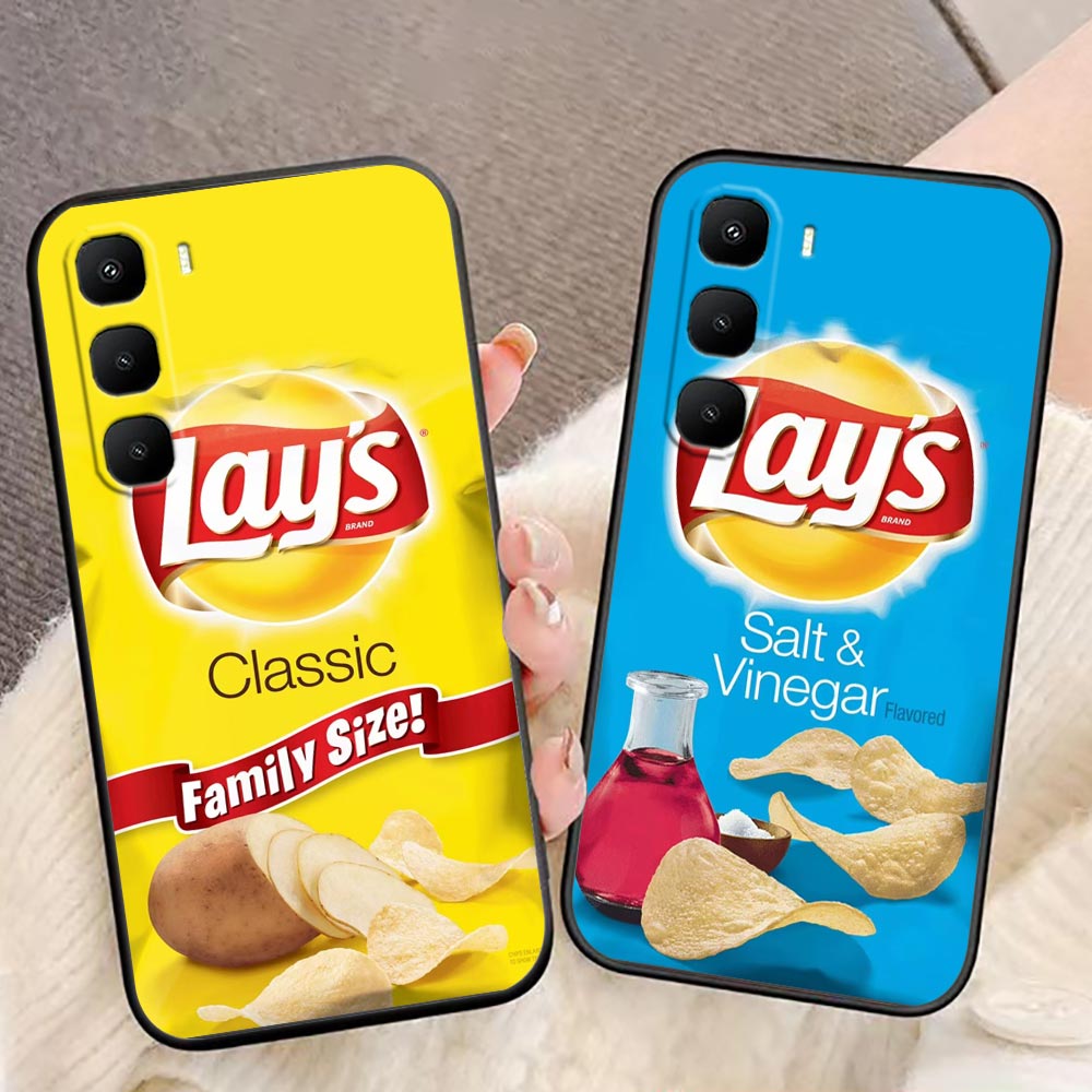 Food Snacks Quotes - Funda para Teléfono Infinix HOT 70