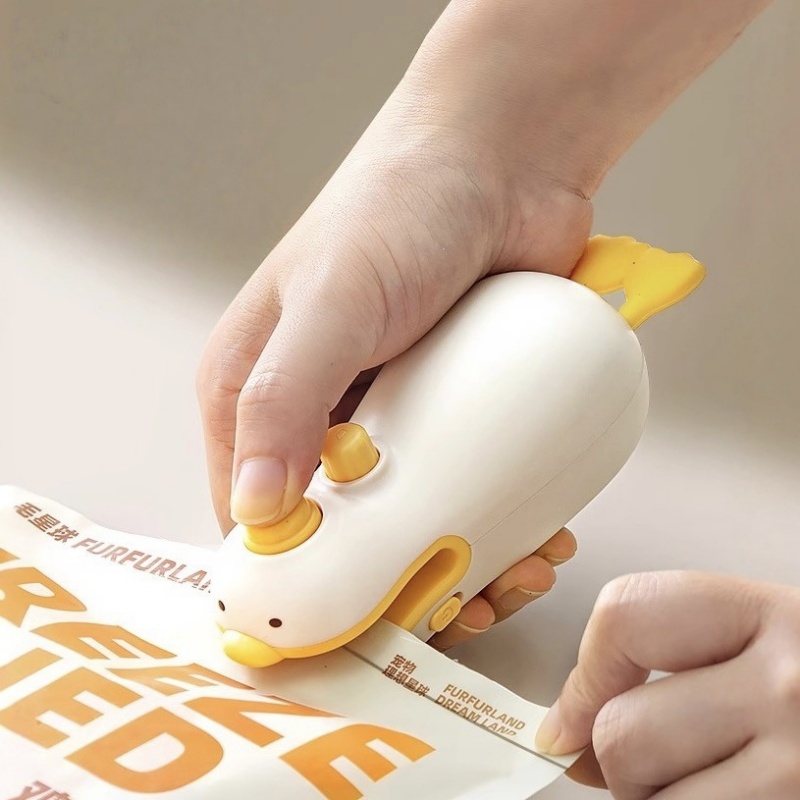Snacks Food In Us - Sellador Portátil Recargable con Diseño de