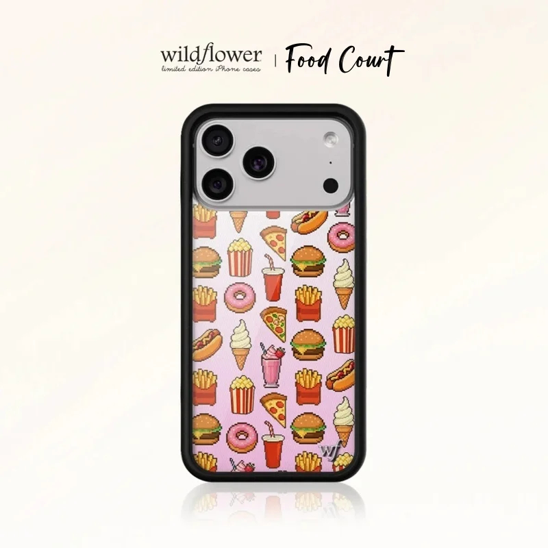 Food Snacks Quotes - Funda para Teléfono Wildflower Luxury Food