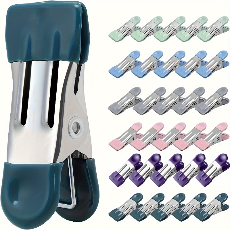 Food Snacks Chips - 30 Clips de Sellado con Agarre