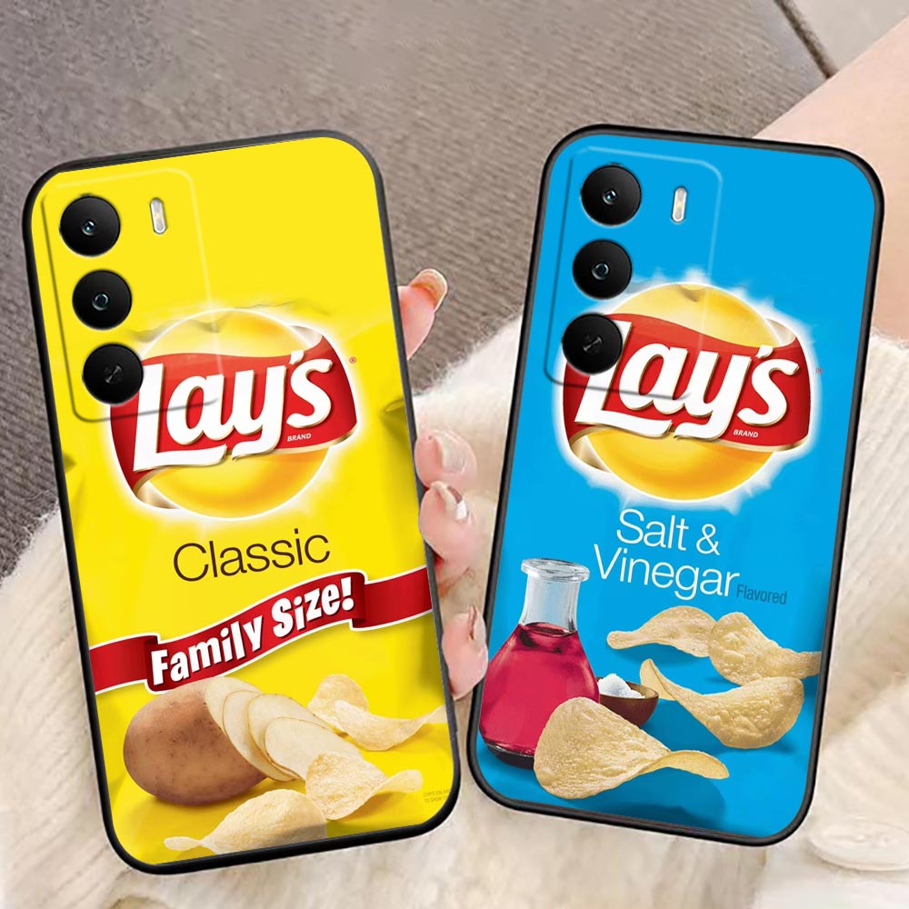 Food Snacks Quotes - Funda para teléfono Realme C100 C100I