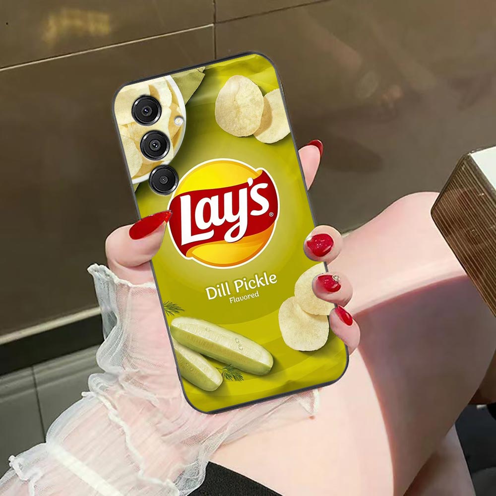 Food Snacks Quotes - Funda para Teléfono Samsung A14 A15
