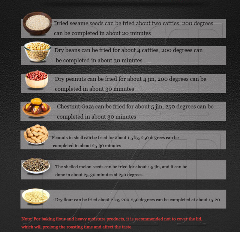 Máquinas Comerciales para Tost - Roasted Nut Mix reseña y precio