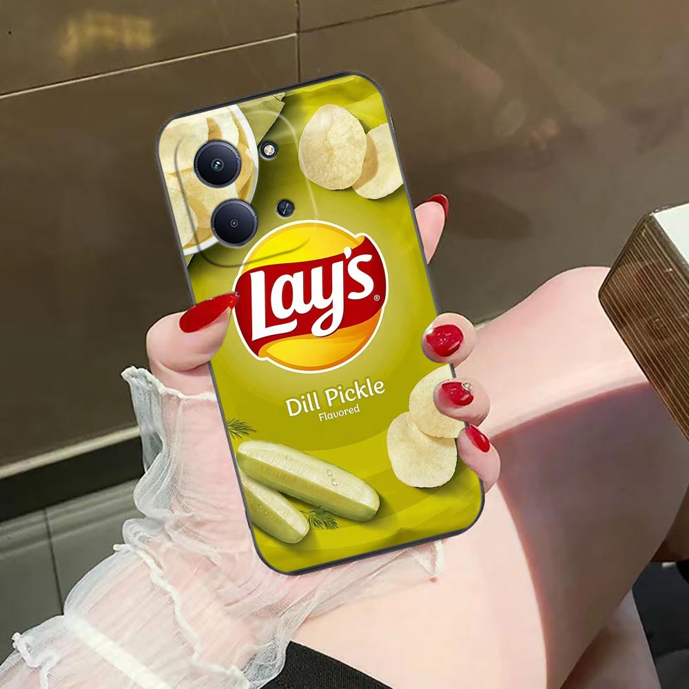 Funda para teléfono con diseño - Food Snacks Quotes reseña y precio