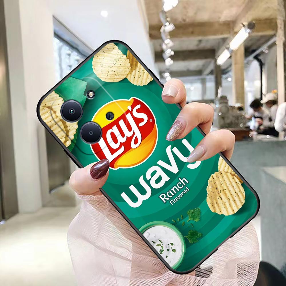 Funda para teléfono con diseño - Food Snacks Quotes reseña y precio