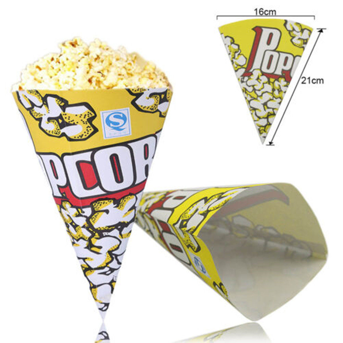 100 bolsas de papel con forma  - Food Snacks Chips reseña y precio