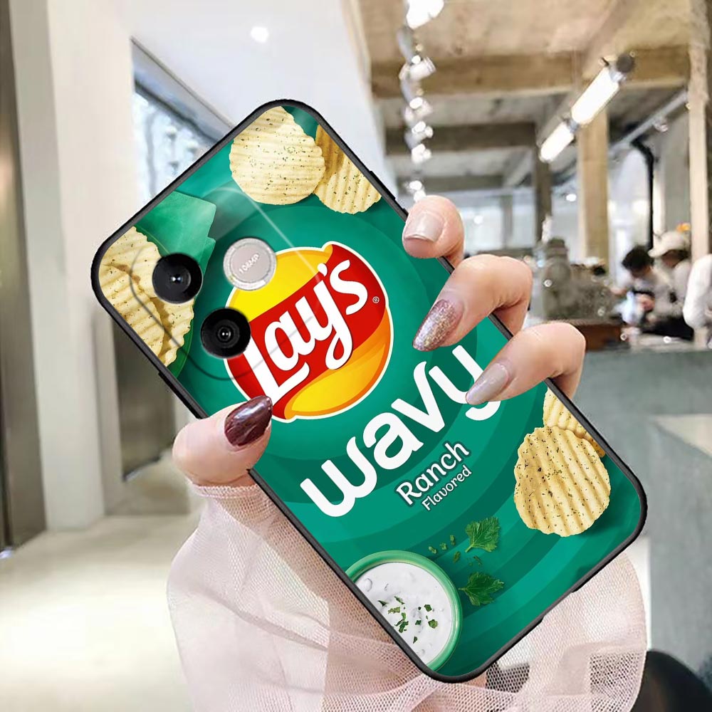 Funda para teléfono con diseño - Food Snacks Quotes reseña y precio