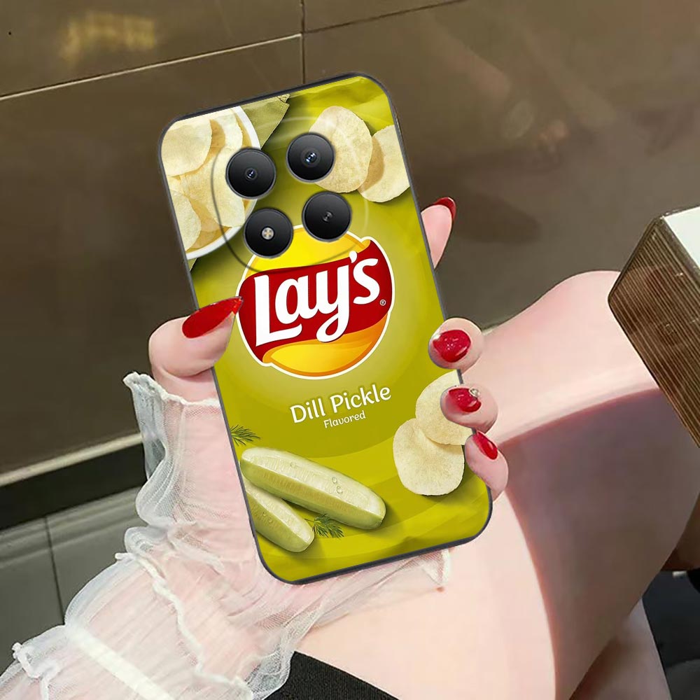 Funda para Teléfono Xiaomi Red - Food Snacks Quotes reseña y precio