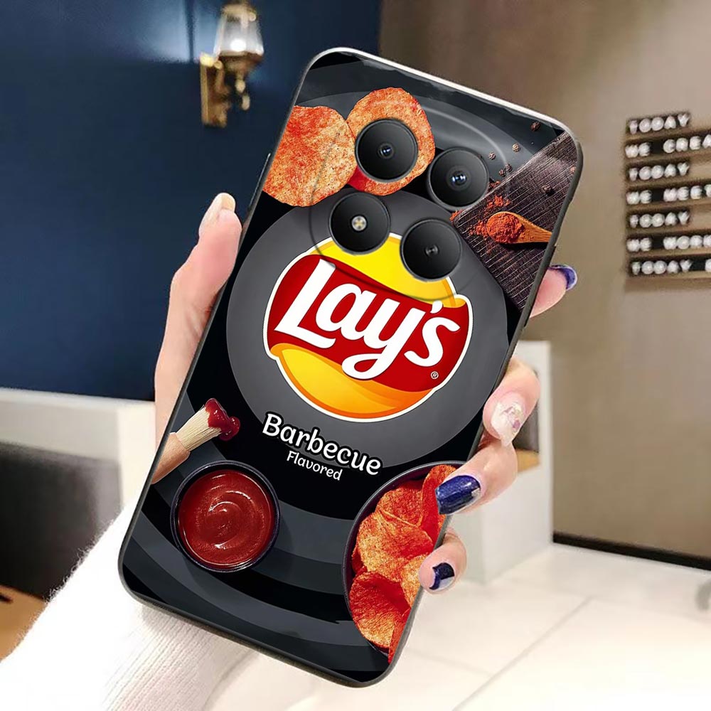 Funda para Teléfono Xiaomi Red - Food Snacks Quotes reseña y precio