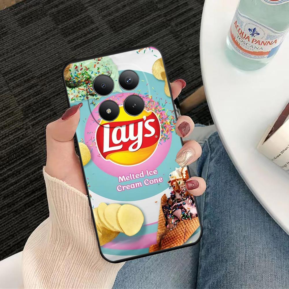 Funda para Teléfono Xiaomi Red - Food Snacks Quotes reseña y precio