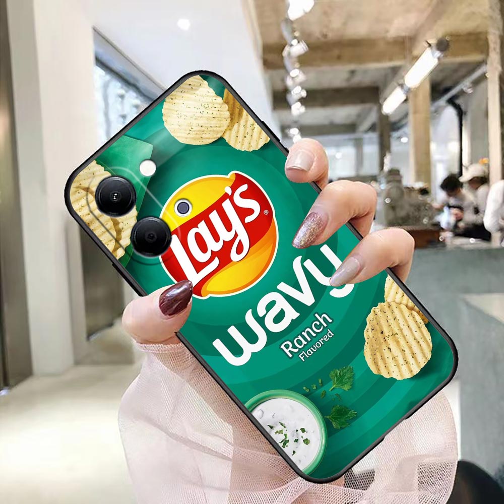 Funda de teléfono para VIVO Y4 - Food Snacks Quotes reseña y precio