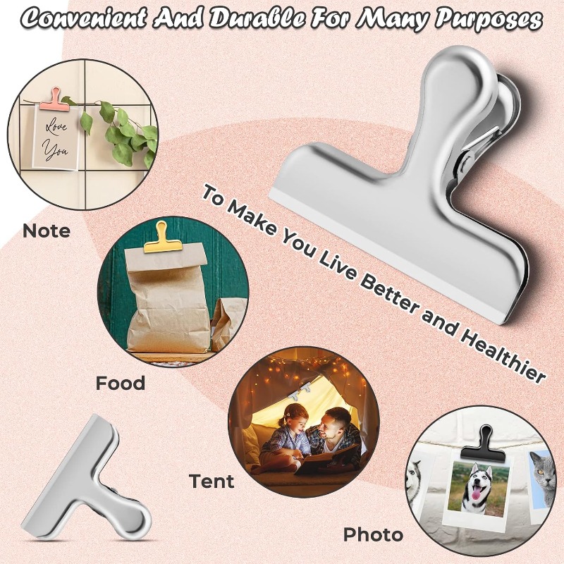 Paquete de 6 clips para sujeta - Food Snacks Chips reseña y precio